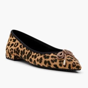 Birdies Goldfinch Leopard Flats